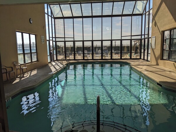 Piscine couverte, piscine chauffée