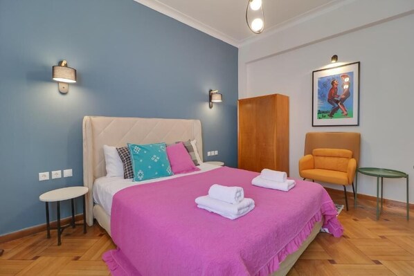 1 bedroom, iron/ironing board, free WiFi, bed sheets