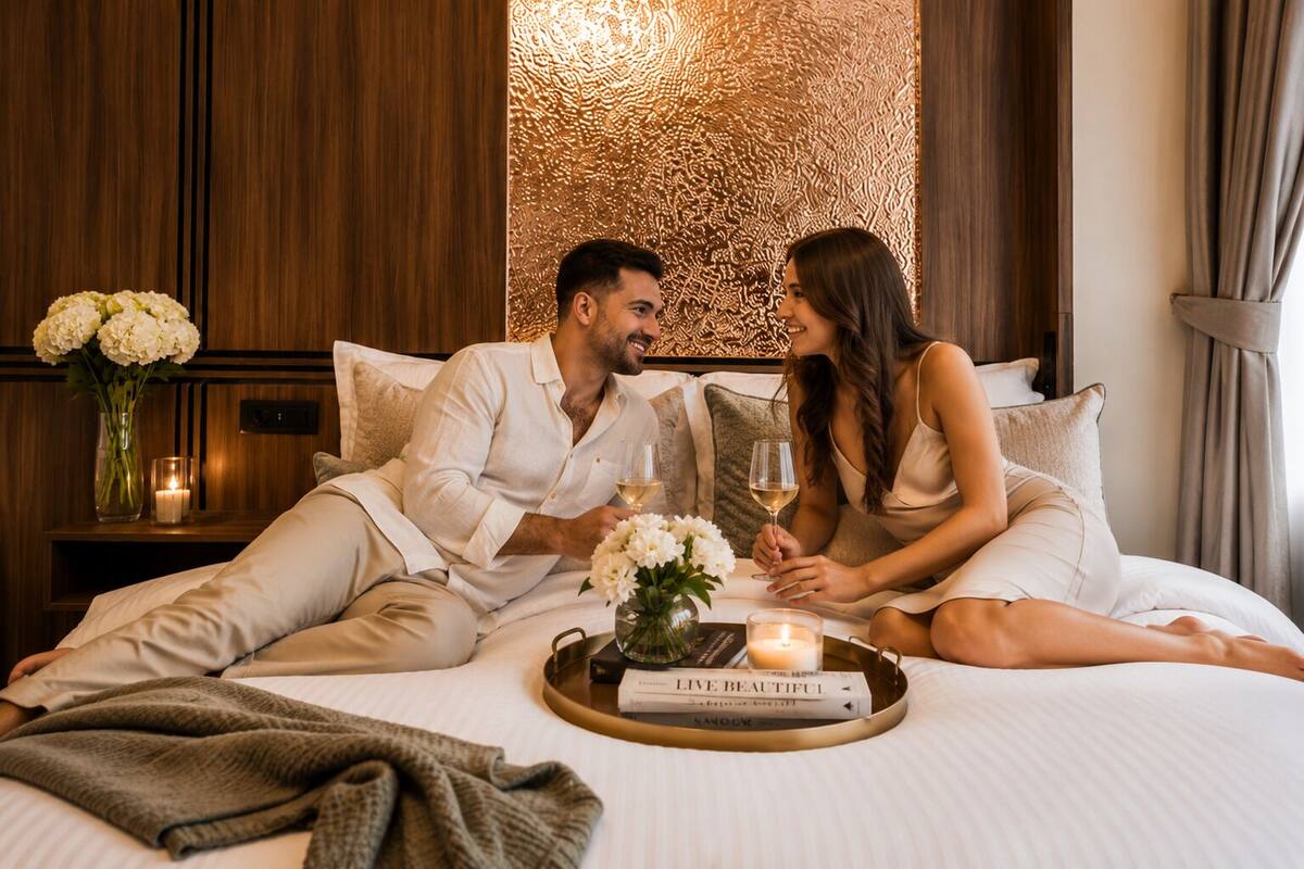 Deluxe Double Room | Premium bedding, down comforters, memory foam beds, desk