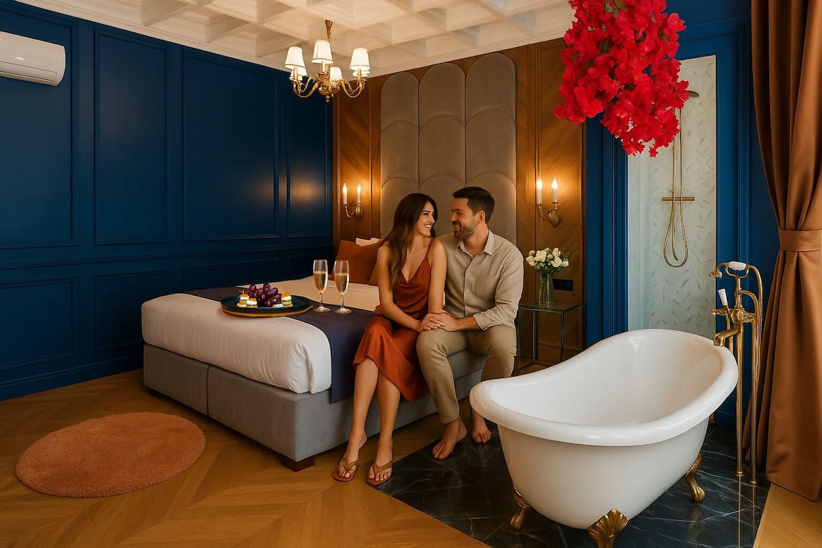 Standard Apartment | 1 bedroom, premium bedding, down comforters, memory foam beds