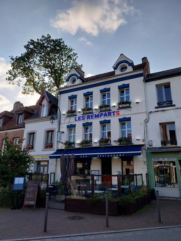 Façade de l’hébergement