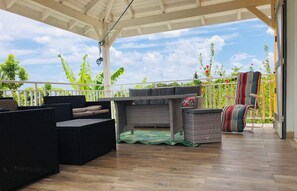 Àrea exterior de l'allotjament