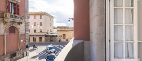 Deluxe-dobbeltværelse - balkon - byudsigt | Balkon