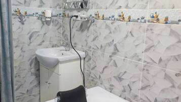 Towels, soap, toilet paper