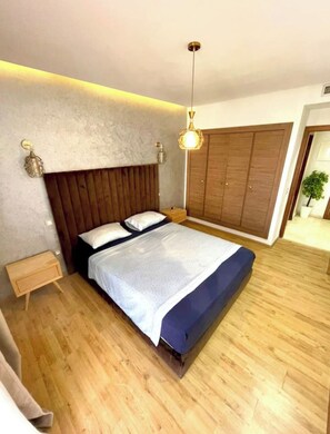 2 makuuhuonetta, vuodevaatteet