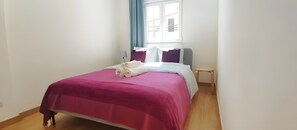 2 bedrooms, iron/ironing board, travel crib, WiFi