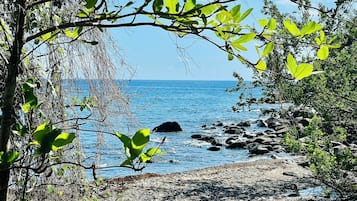 Liegestühle, Strandtücher