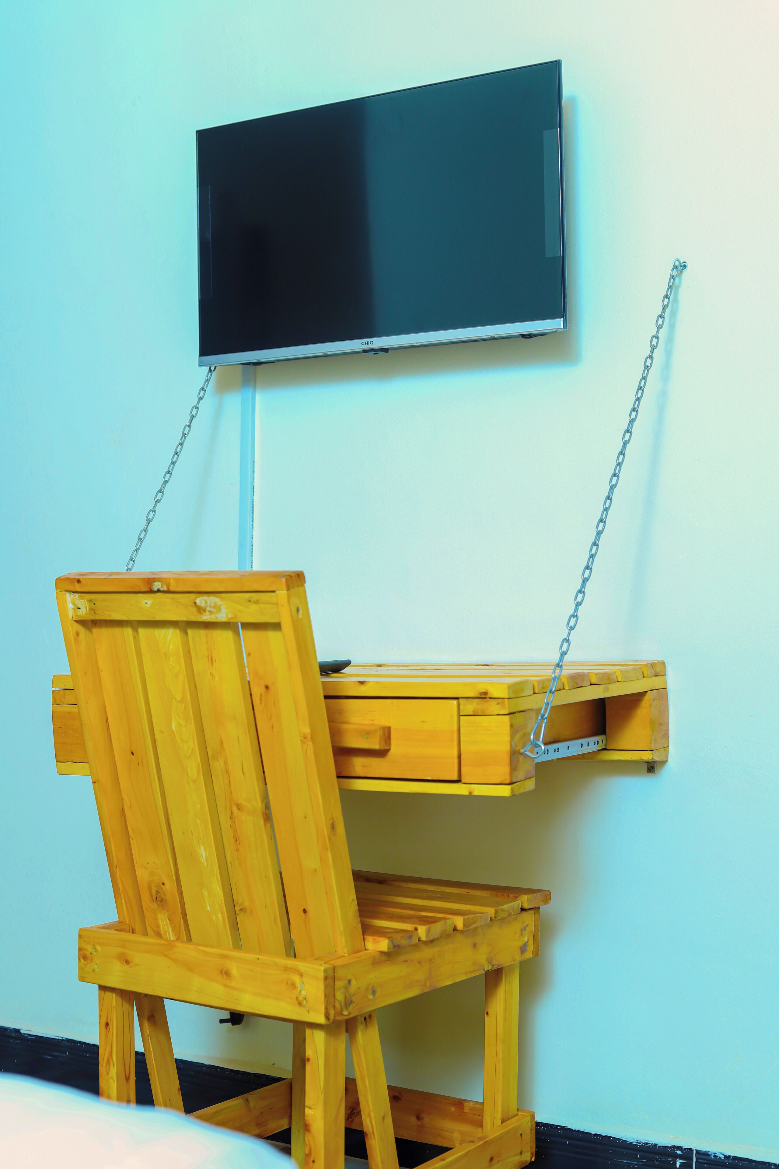 Área de estar no saguão