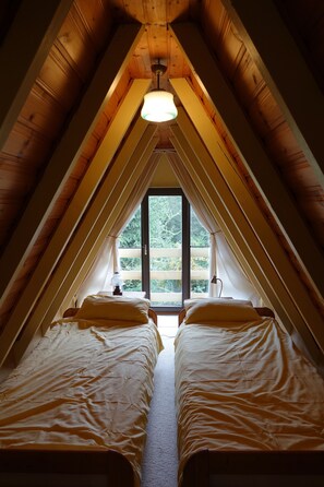 2 habitaciones y ropa de cama