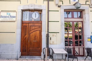 Detalhe da fachada