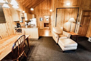 Interior - Patterson Lake Cabin - 1 Queen/1 Queen Murphy, No Pets (Winthrop)