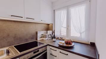 Basic Apartment, Private Bathroom | Private kitchen