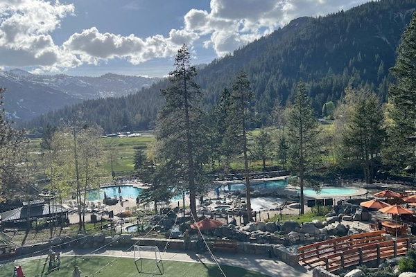 Udsigt fra overnatningsstedet