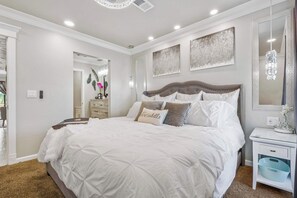 1 makuuhuone, silitysrauta/-lauta, vauvan matkasänky, Wi-Fi