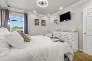 1 bedroom, iron/ironing board, travel cot, WiFi