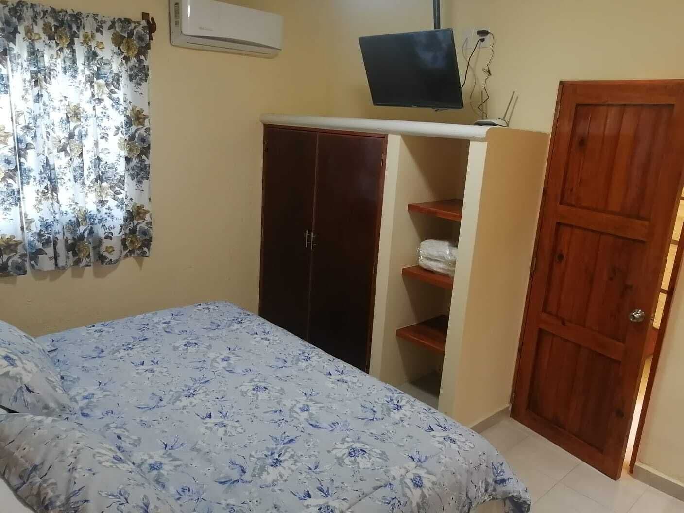 Lägenhet Comfort - utsikt mot trädgården - bottenvåning | 1 sovrum och gratis wi-fi