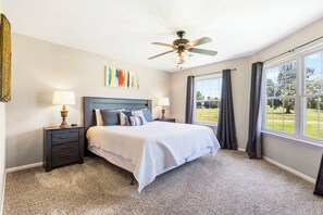 2 bedrooms, iron/ironing board, travel crib, WiFi