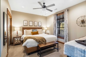 3 habitaciones, tabla de planchar con plancha, cuna de viaje y wifi 