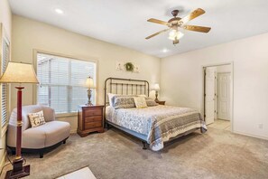 3 bedrooms, iron/ironing board, travel cot, WiFi