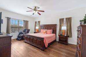 6 soverom, strykejern/-brett, reiseseng for barn og wi-fi