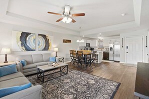 TV, DVD player, offices