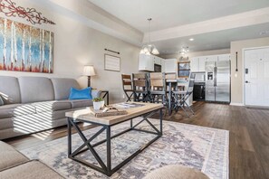 TV, DVD player, offices