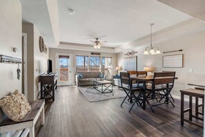 TV, DVD player, offices