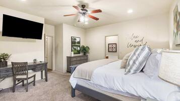 3 bedrooms, iron/ironing board, travel crib, WiFi