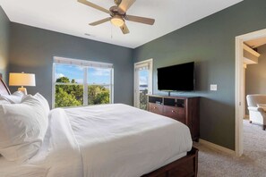 2 bedrooms, iron/ironing board, travel crib, WiFi