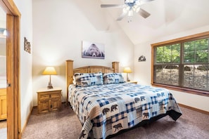 2 habitaciones, tabla de planchar con plancha, cuna de viaje y wifi