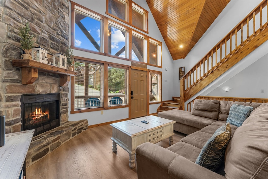 Kemper's Cabin In The Ozarks | Onsite Amenities - Branson, MO