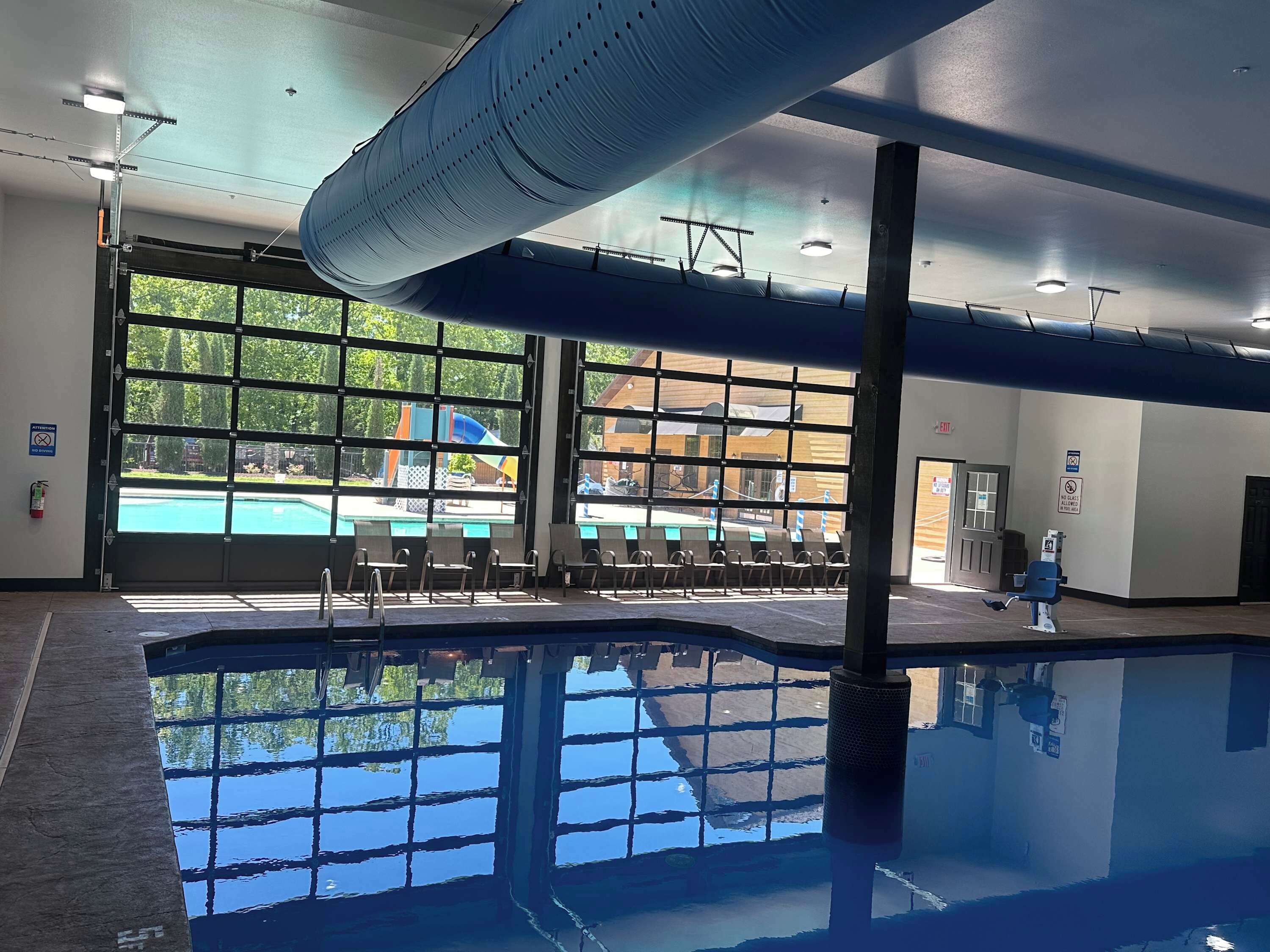 Piscine couverte