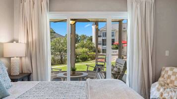 2 bedrooms, iron/ironing board, travel crib, WiFi