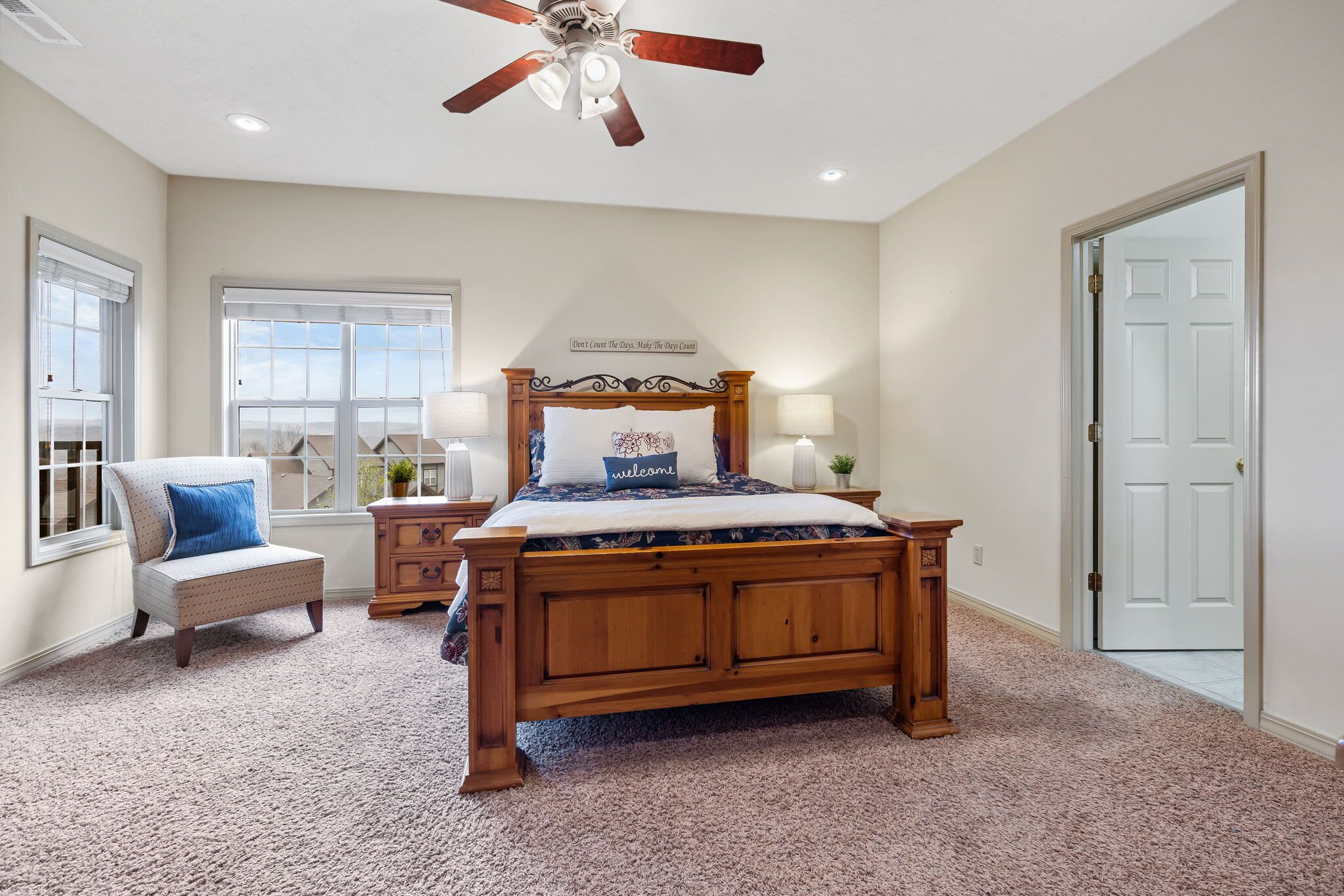 3 bedrooms, iron/ironing board, travel cot, WiFi