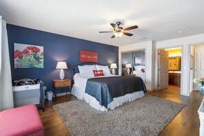 2 chambres, fer et planche à repasser, lit parapluie, Wi-Fi