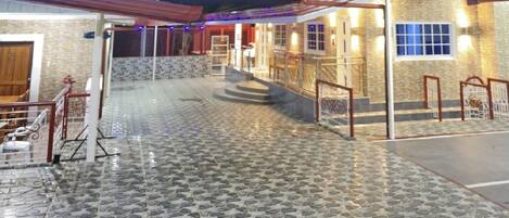 Enceinte de l’hébergement