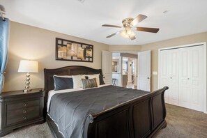 2 bedrooms, iron/ironing board, travel crib, WiFi