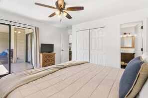 2 bedrooms, iron/ironing board, travel cot, WiFi