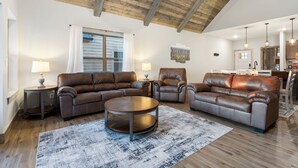 TV, fireplace - Two Pines – Endless Views and Attractions! (Branson)