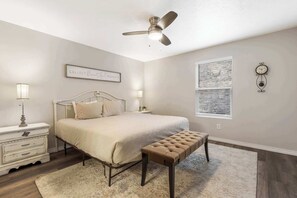 6 bedrooms, iron/ironing board, travel crib, WiFi