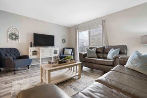 Televisie en een kantoor