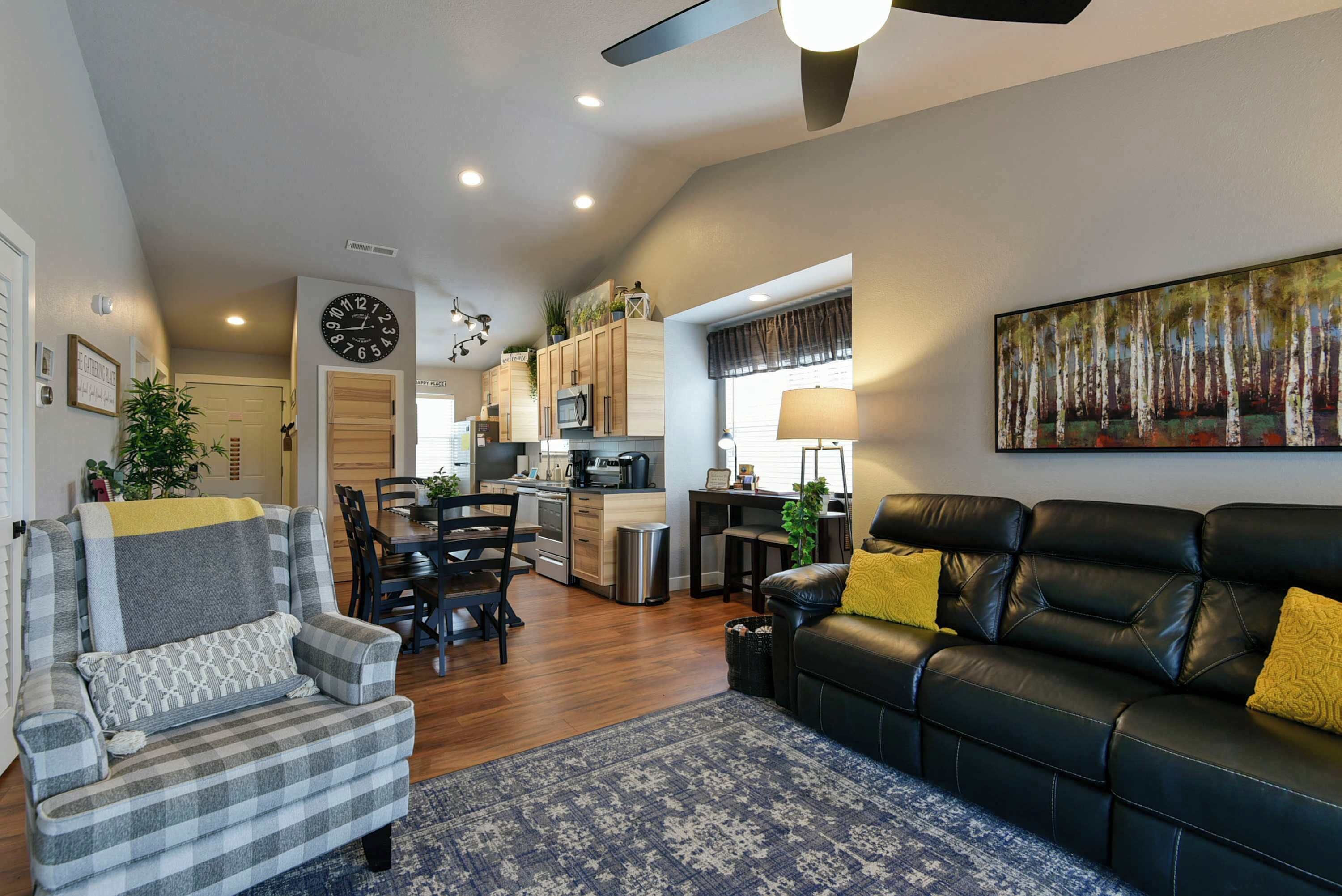 TV, video games, DVD player, offices