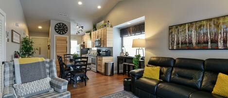 Living room with ample seating space