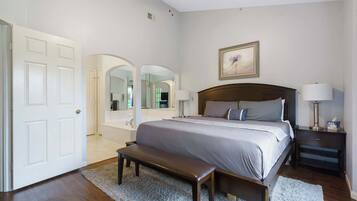 4 bedrooms, iron/ironing board, travel crib, WiFi