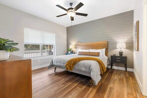 5 bedrooms, iron/ironing board, travel cot, WiFi