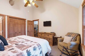 2 bedrooms, iron/ironing board, travel crib, WiFi