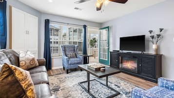 تلفزيون، مدفأة