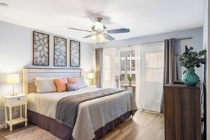 2 slaapkamers, een strijkplank/strijkijzer, wifi, beddengoed