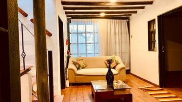 Habitación individual clásica | Área de sala de estar