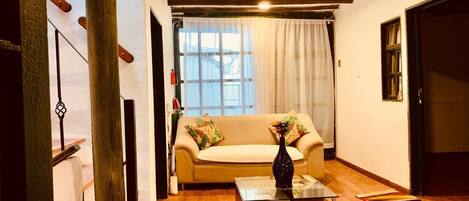 Habitación individual clásica | Área de sala de estar
